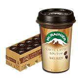 マウントレーニア カフェラテ 240ml 10本 コーヒー カフェオレ 飲み物 クール便 森永乳業