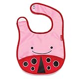 SKIP HOP ベビー 食事エプロン 袖なし 防水 半袖 アウトレット 266 (テントウムシ) [並行輸入品]