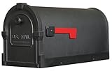 Special Lite Products SCS-1014-BLK Savannah Curbside Mailbox, Black [並行輸入品]