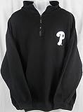 Philadelphia Phillies MLBマジェスティック1 / 4 Zip Sweatshirt With Collar Bigトールサイズ 5L