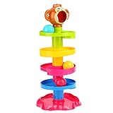 goolsky Baby ChildernタワーパズルローリングボールベルStackers Toys Kids Developmentalトイ