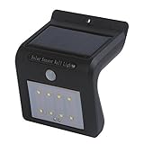 TOPWOOD ソーラーLEDライト 屋外ライト 人感センサー 夜間自動点灯 道路/玄関/軒先/壁掛け/庭先などに適応 防水