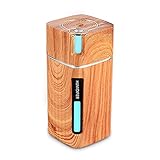 加湿器 超音波式 卓上 アロマ 大容量300ML 車載用 USB給電式 安眠グッズ ナイトライト 間接照明 自動OFF 省エネ 超静音 除菌