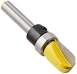 Yonico 14960q Round-Nose Template Router Bit with 1/2-Inch x 5/8-Inch 1/4-Inch Shank by Yonico