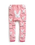 [Vaenait Baby] 0-24ヶ月 子供キッズ女の子レギンスソックスタイツスキニースパッツ Berry Shirring Bunny