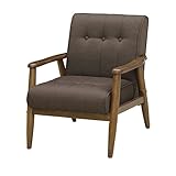 1人掛け ソファ CLARA クララ ブラウン da2700-003