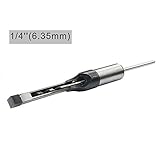 高炭素鋼　スチールモチジングチゼルスクエア　ホールソー　ドリルビット　木工ツール　包装付く　1/4 (6mm)