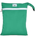 Sweet Pea Cloth Diaper Wet Bag - Teal Green by Sweet Pea