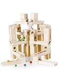 Good Baby ビ-玉転がし 60PCS 玉転がし 積み木 木製 立体パズル 知育玩具 お...