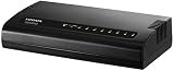 I-O DATA スイッチングハブ 8ポート ブラック|1000BASE-T(GigabitE...