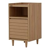 SatoSangyo キャビネット ナチュラル 幅40×奥行39.8×高さ70.8cm トワイス TW70-40T DNA