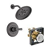Delta Delta KSDCA-T14297-H798-RB Cassidy Shower Kit Pressure-Balance Single-Function Cartridge with 