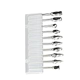 Lovoski 10個入り/セット　3〜6ミリメートル　シングル　グルーブ　ミニ　ツイスト　ハンド　電気ドリルビット　キット