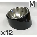 トムキャット [食器]スロープボウル M ブラック×12入