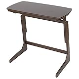 山善(YAMAZEN) 高さを変えられるデスクこたつ テーブル (70×41.5cm 長方形) GDX-F75(DB)-FSE