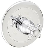 Rohl a6400 X MカントリーバスシャワーバルブTrim (トリムのみ) withメタルクロスハンドル、 A6400XMAPC 1