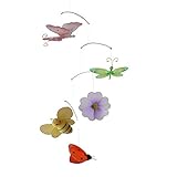 The Butterfly Grove Butterfly/Ladybug/Bee/Dragonfly Mobile Decoration by The Butterfly Grove
