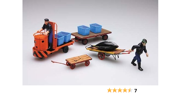 Amazon Co Jp 青島文化教材社 1 32 特殊荷役 No 06 朝霞製作所 ターレット トラック 築地市場仕様 ホビー 通販