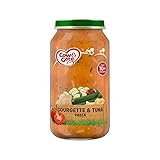 ステージ3瓶ズッキーニ＆マグロパスタ250グラム (Cow & Gate) (x 2) - Cow & Gate Stage 3 Jar Courgette & Tuna Pasta 250g (Pa