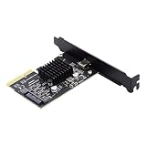 Cablec USB 3.2 Gen 2 Type-C 20 Gbps USB-C変換PCI-E 4 X Expressカードアダプタ、デスクトップボードに適用