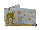 日繊商工 TROUSSEAU キャットスター バスタオル イエロー QGS-12008