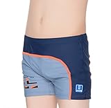 Aivtalk Boys Swimming Trunks with帽子Bathing Suitゴムキッズボクサーショーツ US サイズ: S カラー: グレー