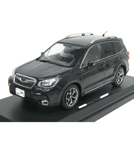 Amazon | FIRST:43 1/43 スバル フォレスター 2013 ブラック 完成品