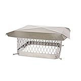 Shelter Pro spss1313 shelterproステンレススチール煙突キャップ 13" x 13" SPSS1313 1