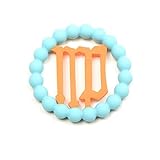 Chewbeads Baby Zodies Teether - Virgo (Aug. 23 - Sep. 22) - Turquoise by Chewbeads [並行輸入品]