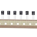 100 個 10V 330UF プラグインアルミ電解コンデンサ 6x7 6*7mm