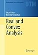 Real and Convex Analysis (Undergraduate Texts in Mathematics)