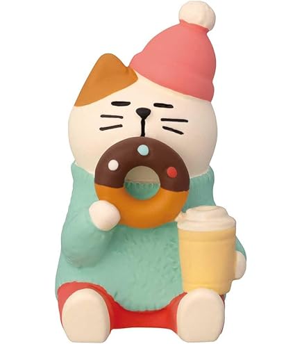 Amazon.co.jp: デコレ(Decole) 置物 珈琲かえる 2.6×3.2×H3.7cm