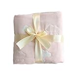 INSST 6重ガーゼケット ベビー タオルケット 優しい肌触り 云柄 110×110cm