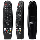 AN-MR19BA マジックリモコン for LG 2019年製TV対応、音声機能付き、マジック付き、ポインター機能付き、ホットキー NETFLIX と Prime Video、機種一覧は下記の詳細ページをご覧ください