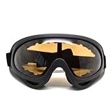 Airsoft X400 Wind Dust Protection Goggle Sun Glasses Windproof Safety Goggles Brown Lens [並行輸入品]
