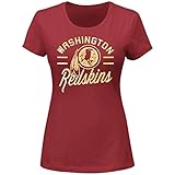 NFLワシントンレッドスキンズレディースレッドスキンズuz7 T、ダークガーネット、XL
