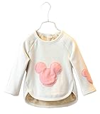 StylesILoveベビーキッズMinnieソフト、温かいフリーススウェットシャツ カラー: ホワイト