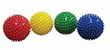 Edushape 4" Sensory Balls, Set of 4, Solid by Edushape [並行輸入品]