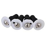 RdExPゴムトイレシートCommodeカバートップ修正ナットねじ穴Fixings Blindパックof 4