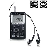 offeree FM/AMラジオ 大きいLCD液晶ディスプレー DSP技術 高感度 充電式 メ...