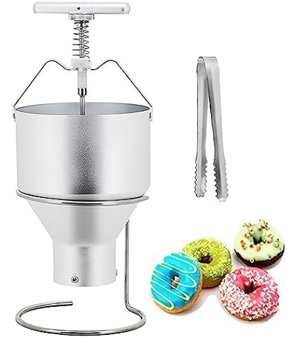 Amazon | 市販のドーナツメーカー、3L手動ドーナツ製造機、6ギア調整