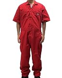 ディッキーズ 半袖つなぎ 33999 3399 半袖カバーオール L ENGLISHRED [並行輸入品]