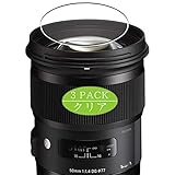 3枚 VacFun フィルム ， シグマ SIGMA 50mm F1.4 DG HSM 向けの 保護フィルム 液晶保護 フィルム 保護 フィルム（非 ガラスフィルム 強化ガラス ガラス ケース カバー