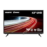 GIGABYTE AORUS FV43U 43インチ 144Hz 2160p HBR3、NVIDIA G-SYNC対応、専用内蔵ANC、3840x2160ディスプレイ、応答時間1ms、HDR、DCI-P396%、DisplayPort 1.4、HDMI 2.1、2 USB 3.0、1。 USB C。