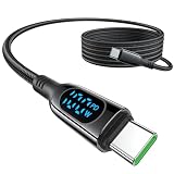 MINSLIS USB Type C ケーブル 100W/5A PD対応 Type-C to Type-C 急速充電 出力スクリーン表示 ナイロン編み タイプc 充電コード iPhone 17/16 Pro/16 Plus/16 Pro Max, MacBook Air/Pro 13'', iPad Mini 6/Pro/Air, Switch等USB-C機種対応 (1m)
