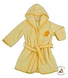 BlueberryShop Embroidered Luxurious Hooded Soft Warm and Fluffy Fleece Bathrobe, Robe, Dressing Gown