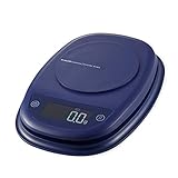 エレコム キッチンスケール 最大2kg 最小0.1g表示 ネイビー HCS-KS01NV