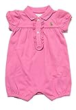 【並行輸入】RALPH LAUREN(ラルフローレン) ベビー女の子 半袖ポロコンビ 9ｍ（70サイズ）