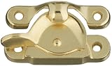 Stanleyハードウェアサッシロック、明るい真鍮# 865876