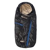 7A.M. ENFANT PAPOOSE おくるみベビーカーシート Black 0-18m